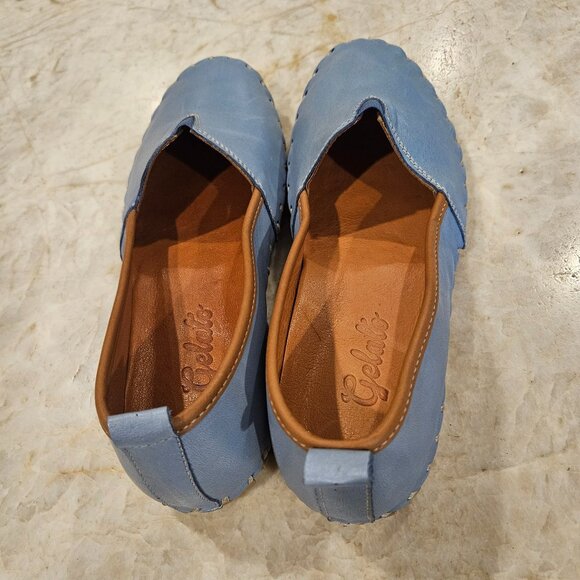 NEW! LEATHER  GELATO LOAFERS - Picture 2 of 7